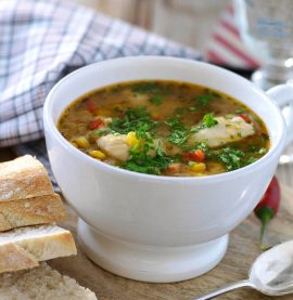 Gumbo - kreolsk kycklinggryta med en het smak