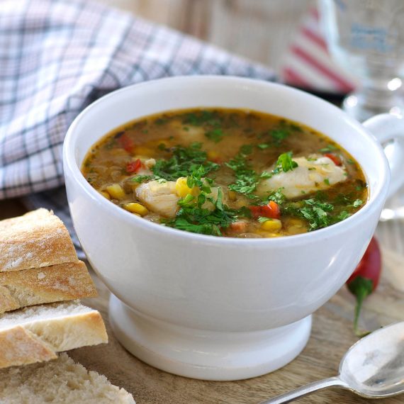 Gumbo - kreolsk kycklinggryta med en het smak