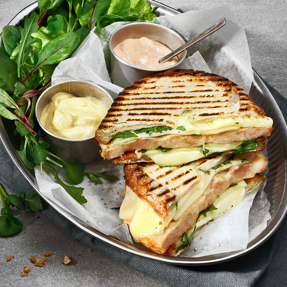 Kyckling-Reuben-Sandwich