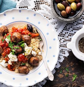 Gott recept på köttbullar med couscous
