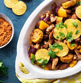 KYCKLINGPANNA med romescosås - Kronfågel