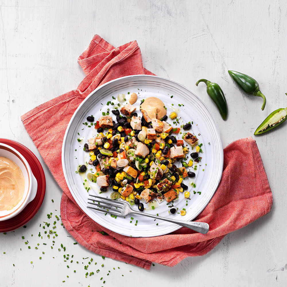 Mexikansk kycklingsallad