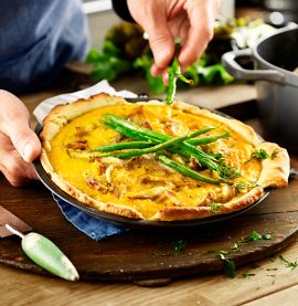 Höstig kycklingpaj med sötpotatis