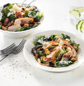 Caesarsallad med yoghurtdressing