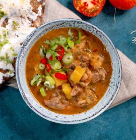 Kryddig kycklingsoppa