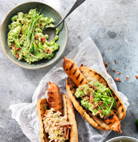 KYCKLINGGRILLKORV KLASSISK MED edamame och fetaoströra