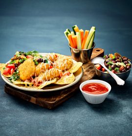 Nacho Chicken Nugget Plate - Kyckling från Kronfågel