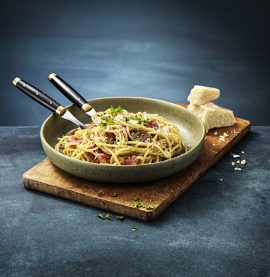 Carbonara med kycklingbacon