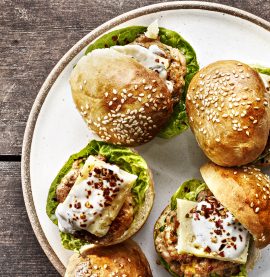 KYCKLINGSLIDERS MED dillmajonnäs och Västerbottensost