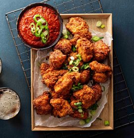 Kimchi Fried Chicken med kimchimajonnäs