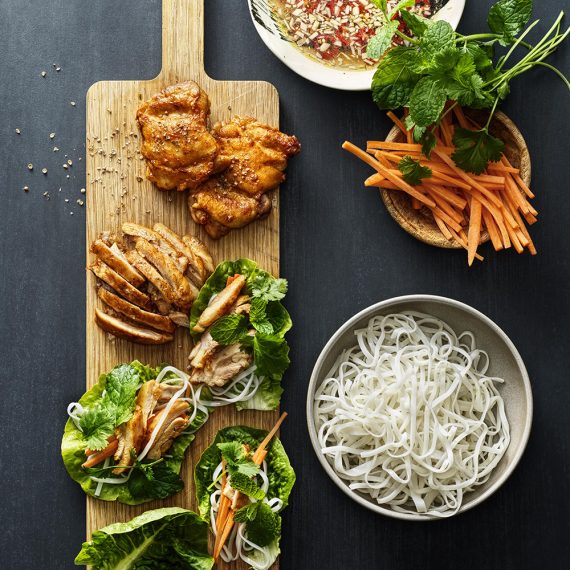 Bun Cha med kycklinglårfilé