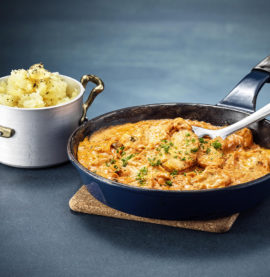 SNABB KYCKLINGSTROGANOFF med färdigstekt kyckling