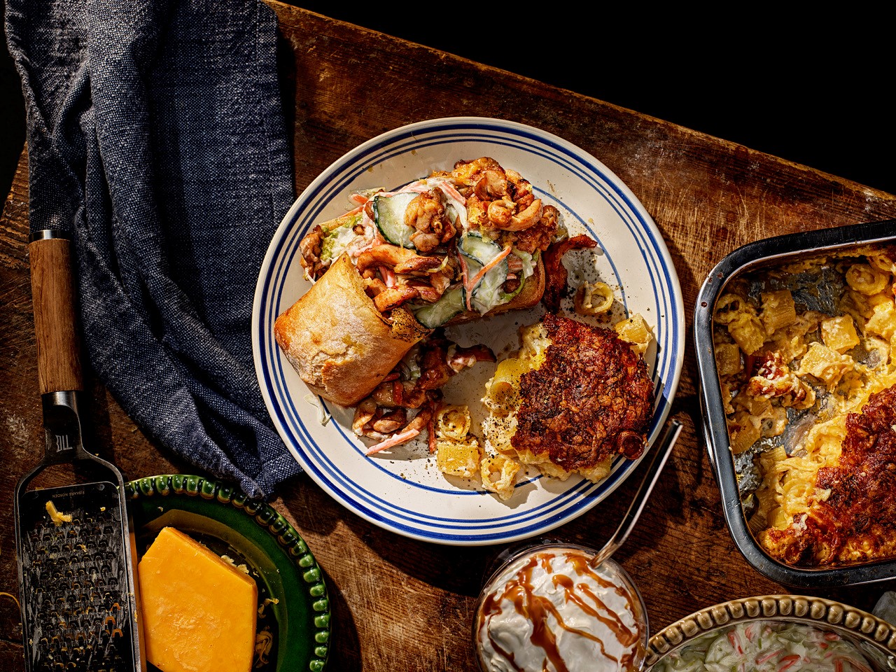 Swedish cowboy - chicken sandwisch